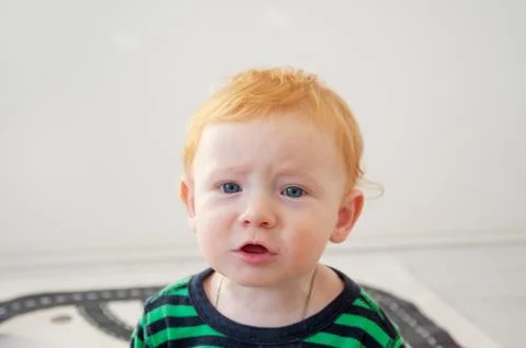 Kid with expressions Stock Photos
