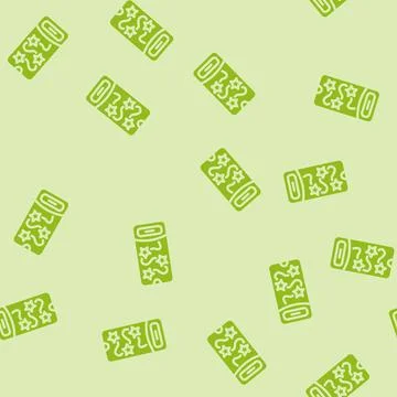Kid friendly interface glyph vector seamless pattern 스톡 일러스트