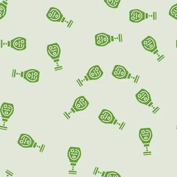 Kid friendly liquid soap packaging glyph seamless pattern Stock Illustration