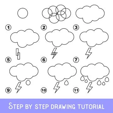 Kid game to develop drawing skill with easy gaming level for preschool kids,  스톡 일러스트