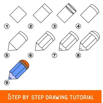 Kid game to develop drawing skill with easy gaming level for preschool kids,  스톡 일러스트