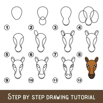 Kid game to develop drawing skill with easy gaming level for preschool kids,  Stock Illustration