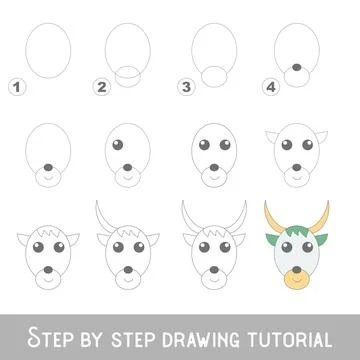 Kid game to develop drawing skill with easy gaming level for preschool kids,  イラスト素材