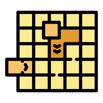 Kid game icon vector flat Ilustração Stock