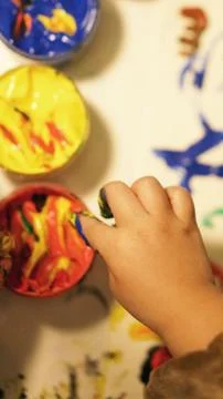 Kid hands 2 Stock-Fotos