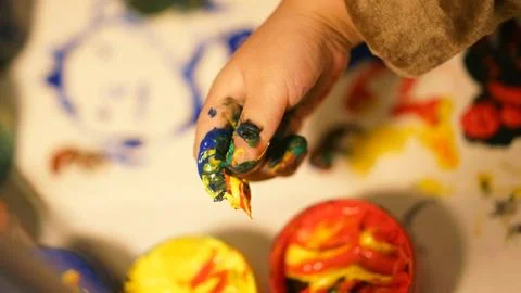 Kid hands 3 Stock-Fotos