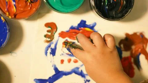 Kid hands 6 Stock-Fotos