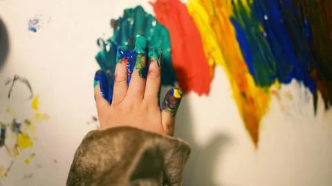 Kid hands 9 Stock Photos