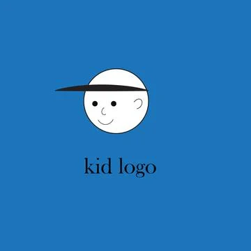 Kid logo Stock Illustration