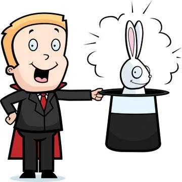 Kid Magician Stock Illustration