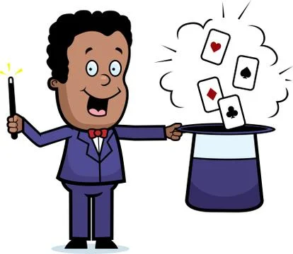 Kid Magician Stock Illustration