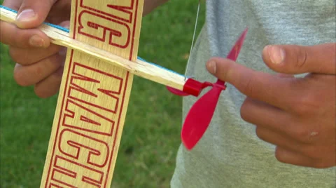 Kid Model Airplane 動画素材 35725415