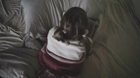 Kid on the phone Stock Footage 241749560