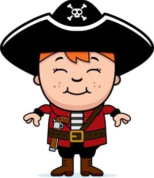 Kid Pirate Stock Illustration