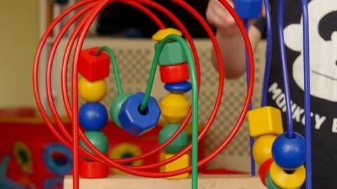 Kid Playing Stock Footage 71156296