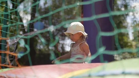 Kid Playing Stock Footage 72495983