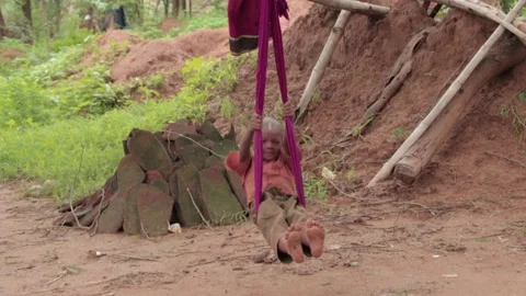 Kid playing Stock-Footage 134493711