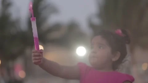 Kid playing Stock-Footage 134821441