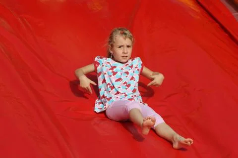 Kid playing Stock Photos