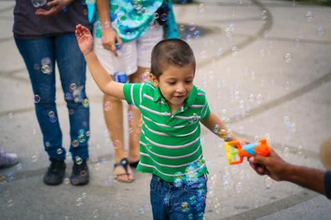 Kid playing Stock Photos