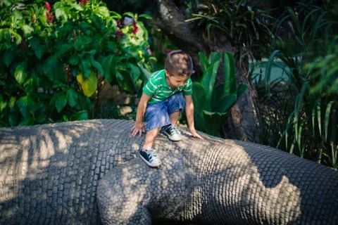 Kid playing Stock Photos