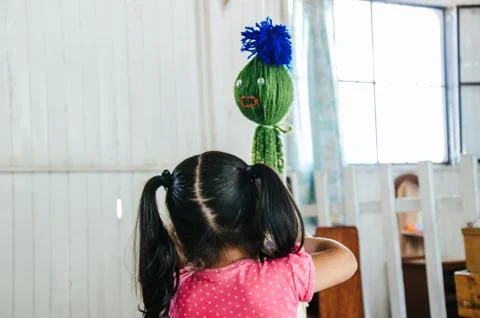 Kid playing Stock Photos