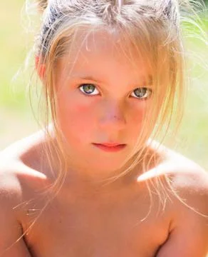 Kid portrait Stock Photos