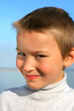 Kid portrait Foto stock