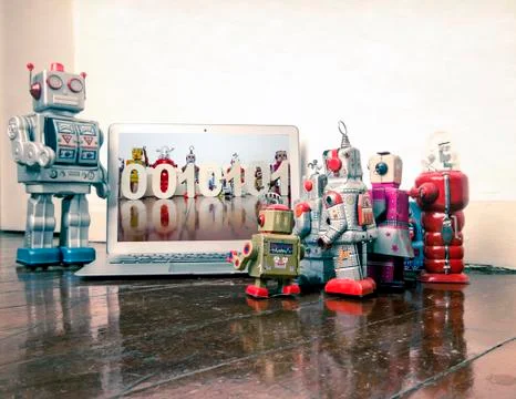 Kid robots learn about code Photos