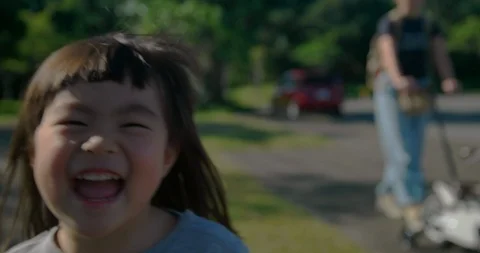 Kid running towards camera. Stock Footage 100807193