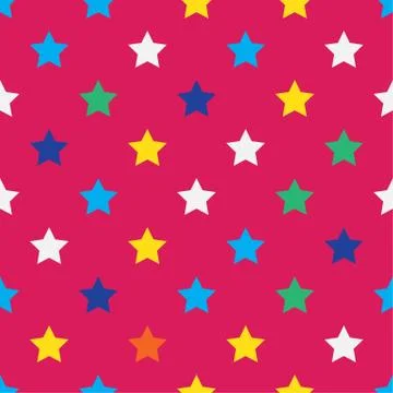 Kid s colorful seamless pattern. Cute pattern design. Stock Illustration
