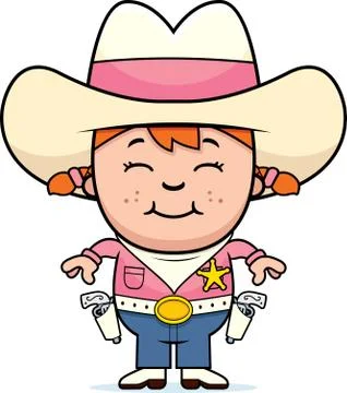 Kid Sheriff Stock Illustration