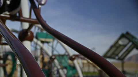 Kid slide HD Stock Footage 32679063