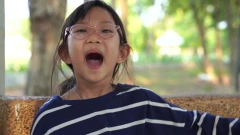 Kid smile Slomo6 Stock Footage 131872547