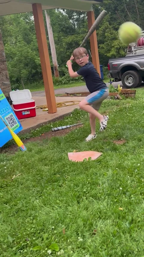 Kid Yeets Baseball Bat, Pennsylvania, USA - 20 May 2026 動画素材 337616397