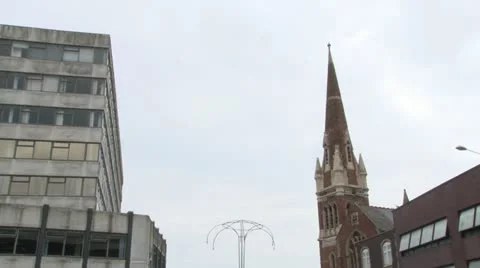 Kidderminster Town Centre 動画素材 11525870