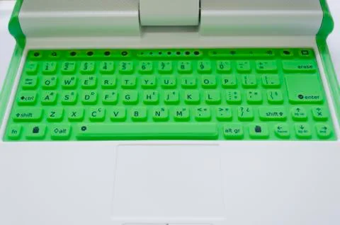 Kiddie laptop Stock Photos