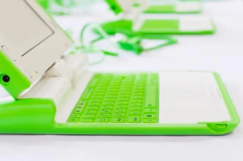 Kiddie laptop Stock Photos