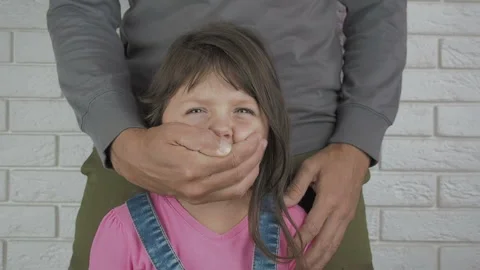 Kidnapping. Theft of the child. Stock Footage 97473910