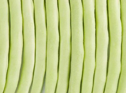 Kidney bean in a row Stock Photos