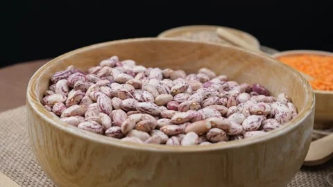 Kidney beans close up Stock Footage 261134666