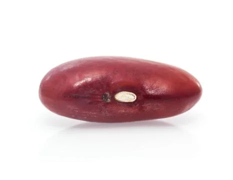 Kidney beans on white background Stock Photos