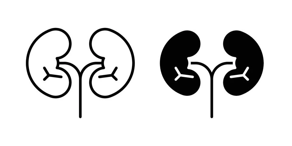 Kidney icon vector design. EPS10 Stock Illustration