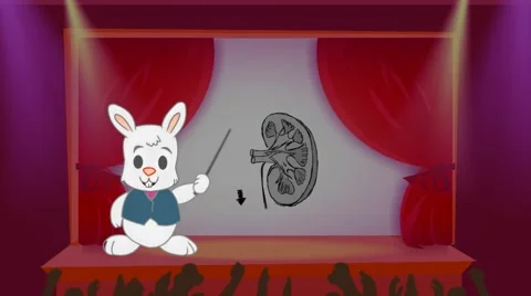 kidney - Stage Presentation - rabbit | Stock Video | Pond5