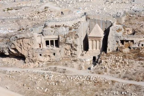 In the kidron valley Stock Photos