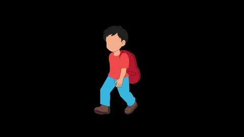Kids 2d animation video Stock Footage 281585396