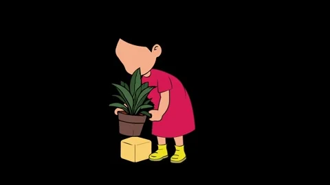 Kids 2d animation video Video stock 281585397