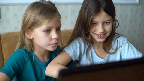 Kids addicted to internet games Stock-Footage 101283816