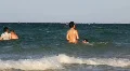 Kids and sea HD Footage