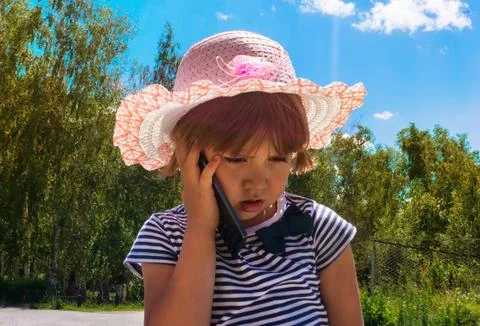 Kids and technology concept Stock Photos